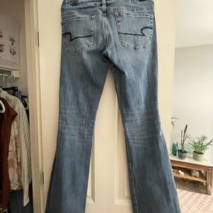 American Eagle Outfitters Light Blue Flare Jeans